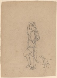 Study of Hunter with Dogs-ZYGR72898