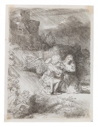 Meisterzeichnungen und Druckgraphik bis 1900, Aquarelle, Miniaturen - Rembrandt Harmensz van Rijn-66