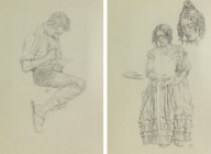 Meisterzeichnungen und Druckgraphik bis 1900, Aquarelle, Miniaturen - Alfred Cossmann-66212_1