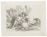 Meisterzeichnungen und Druckgraphik bis 1900, Aquarelle, Miniaturen - Giovanni Battista Tiepolo-6513