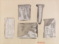 Pablo Picasso-Couple Debout. 1959.