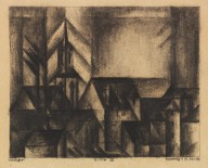 Lyonel Feininger-Teltow IIII. 1914.