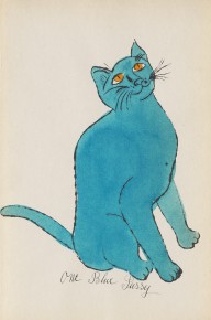 Andy Warhol-25 Cats name[d] Sam and one Blue Pussy. Ca. 1954.