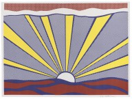 Roy Lichtenstein-Sunrise. 1965.