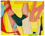 Tom Wesselmann-Maquette for Hancock (Yellow Ghost). 1996.