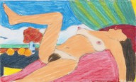 Tom Wesselmann-Study for Great American Nude #92. 1966.