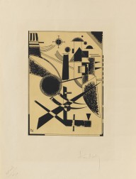 Wassily Kandinsky-Lithographie No. III. 1925.
