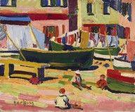 Auguste Herbin-Le vieux port de Bastia. 1907.