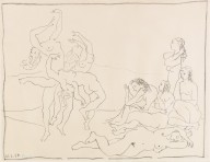 Pablo Picasso-Danses. 1954.