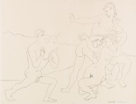 Pablo Picasso-Jeu du Taureau. 1954.
