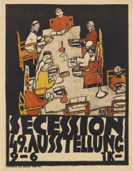Egon Schiele-Secession 49. Ausstellung. 1918.