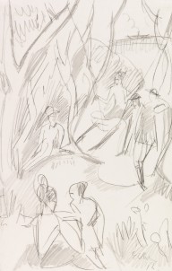 Ernst Ludwig Kirchner-Schaukel. 1912.