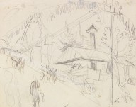 Ernst Ludwig Kirchner-S�gem�hle im Taunus. 1916.