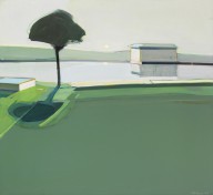 Raimonds Staprans-Tree by the River. 1992.