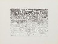 Carla Accardi, Senza titolo, 1989, china su carta, 21×30 cm