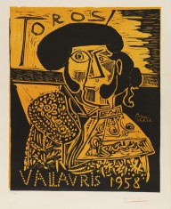 Pablo Picasso-Toros Vallauris 1958. 1958.