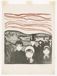 Edvard Munch-Angst  1896
