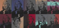 Andy Warhol-Self-Portrait Strangulation  1978