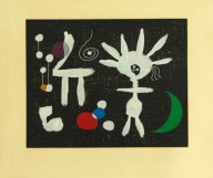Joan Miró-Morning Rose in Moonlight   Rose Matinale Au Clair De La Lune  1958