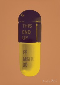 Damien Hirst-The Cure - Caramel Grape Mustard  2014