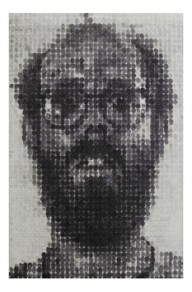 Chuck Close-Self Portrait for The Archives of American Art  Smithsonian Institution  from the Collec