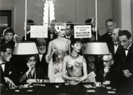 Richard Avedon-Sunny Harnett and Alla  Evening Dresses by Balmain  Casino  Le Touquet  August 1954  