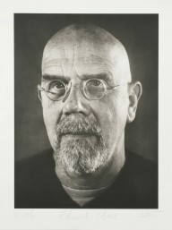Chuck Close-Self-Portrait Photogravure  2005