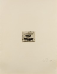 Jasper Johns-Flashlight (small)  1st Etchings  2nd State  1967-1969