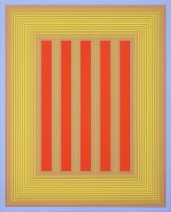 Richard Anuszkiewicz-Untitled (Red and Yellow Temple)  1983