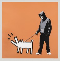 Banksy-Choose your weapon (Dark Orange)  2010