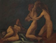 Lorser Feitelson-Beach (Sketch of Nudes)  1944