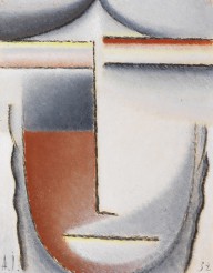 Alexej von Jawlensky-Abstrakter Kopf Winterstimmung. 1932.