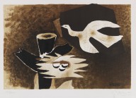 Georges Braque-L`oiseau et son nid. 1956.