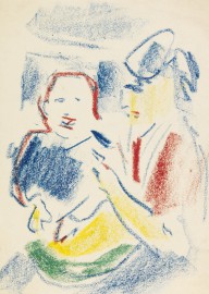 Ernst Ludwig Kirchner-Frau mit Kind. Um 190809.