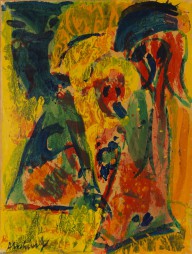 Pierre Alechinsky-Perdus dans la couleur. 1971.