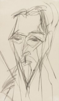 Ernst Ludwig Kirchner-Bildnis Botho Graef. 1915.