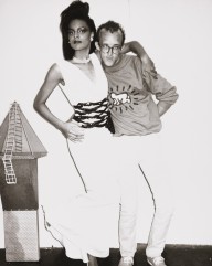 Andy Warhol-Keith Haring. 1984.