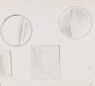 Roy Lichtenstein-Sketches for Mirror Paintings. 1970.