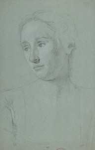 124268------Study for the Painting of Louisa Ker, Lady George Lennox, 1739 - 1830_Allan Ramsay