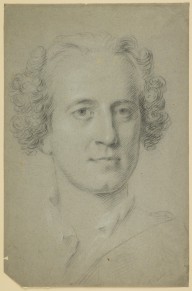 125376------Head of a Man (possibly a Self-portrait)_Allan Ramsay
