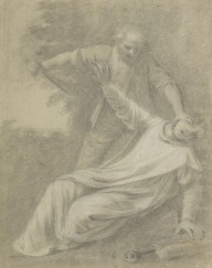 125385------Possibly the Death of Saint Peter Martyr. Copy after Marco Benefial_Allan Ramsay