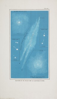 175946------Astronomical Drawings, Section of the Milky Way and Clusters of Stars_Mungo Ponton